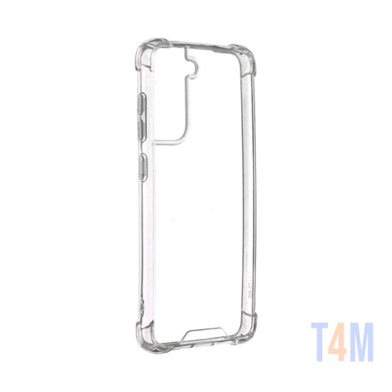 Capa de Silicone Duro para Samsung Galaxy S21 Plus Transparente